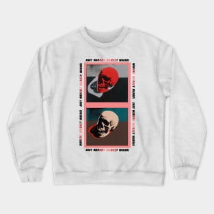 Andy Warhol Skull Art Crewneck Sweatshirt